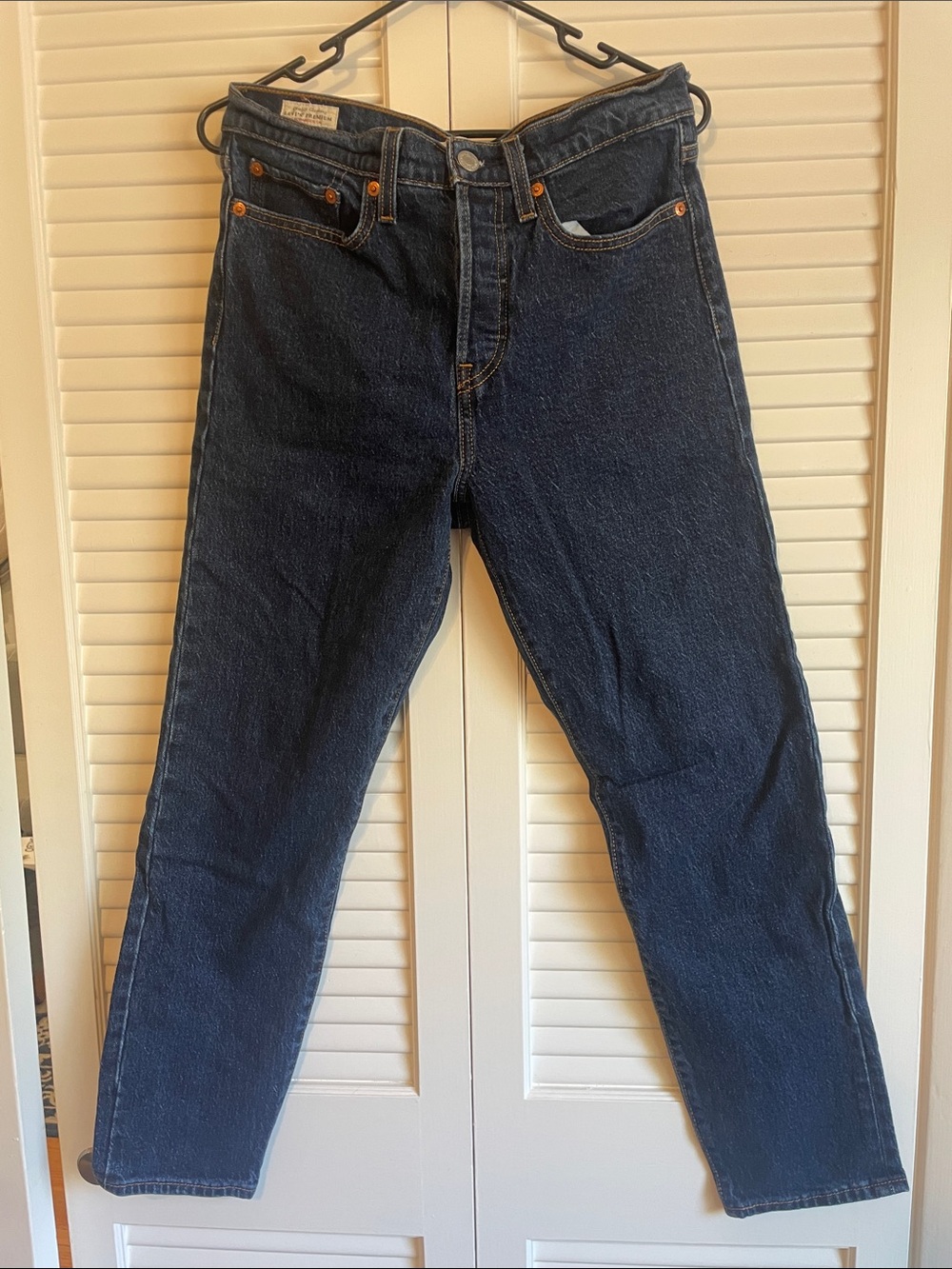 Premium Levi Wedgie Women's Cropped ankle Jeans